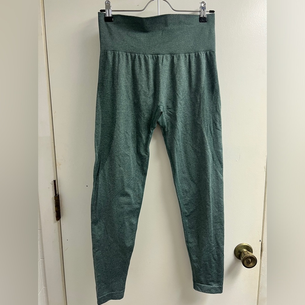 Forest Green contour seamless NVGTN leggings